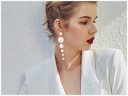 Boucles d'oreilles longues en perles 3