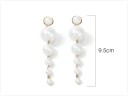 Boucles d'oreilles longues en perles 4