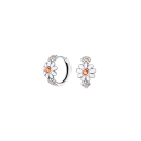 Boucles d'oreilles marguerites en argent 925 pour femmes bijoux délicats design floral idéal pour un port quotidien 3