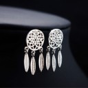 Boucles d'oreilles pendantes attrape-rêves pour femmes G966 3
