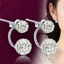Boucles d'oreilles pendantes courtes pour femmes 2