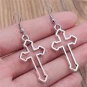Boucles d'oreilles pendantes croisées pour femmes G467 20