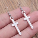 Boucles d'oreilles pendantes croisées pour femmes G467 24