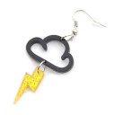 Boucles d'oreilles pendantes éclair pour femmes 3