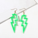 Boucles d'oreilles pendantes éclairs G1473 7