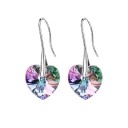 Boucles d'oreilles pendantes en forme de cœur A2835 10