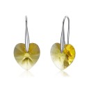 Boucles d'oreilles pendantes en forme de cœur A2835 12