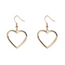 Boucles d'oreilles pendantes en forme de cœur G754 6