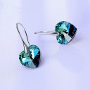 Boucles d'oreilles pendantes en forme de cœur G800 4