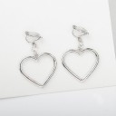 Boucles d'oreilles pendantes en forme de cœur pour femmes G319 12
