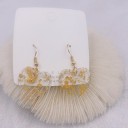 Boucles d'oreilles pendantes en forme de cœur pour femmes G391 4