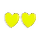 Boucles d'oreilles pendantes en forme de cœur pour femmes G704 7