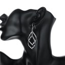 Boucles d'oreilles pendantes entrelacées 5