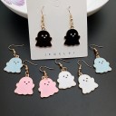 Boucles d'oreilles pendantes fantôme 1