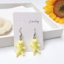Boucles d'oreilles pendantes femme bonhomme 7