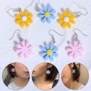 Boucles d'oreilles pendantes marguerites G1399 3