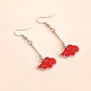 Boucles d'oreilles pendantes nuage pour femmes 3
