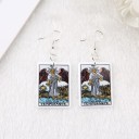 Boucles d'oreilles pendantes pour femmes 21