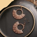 Boucles d'oreilles pendantes pour femmes 3 paires G1018 5