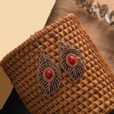 Boucles d'oreilles pendantes pour femmes 3 paires G1018 6