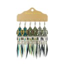 Boucles d'oreilles pendantes pour femmes 3 paires G1068 18