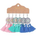 Boucles d'oreilles pendantes pour femmes 3 paires G1068 34