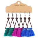Boucles d'oreilles pendantes pour femmes 3 paires G1068 13