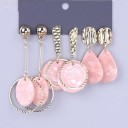 Boucles d'oreilles pendantes pour femmes 3 paires G392 20