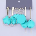 Boucles d'oreilles pendantes pour femmes 3 paires G392 24