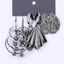 Boucles d'oreilles pendantes pour femmes 3 paires G392 33