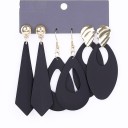 Boucles d'oreilles pendantes pour femmes 3 paires G392 5