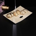 Boucles d'oreilles pendantes pour femmes 3 paires G856 5