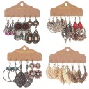 Boucles d'oreilles pendantes pour femmes 3 paires 1
