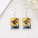 Boucles d'oreilles pendantes pour femmes 6