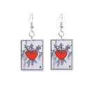 Boucles d'oreilles pendantes pour femmes 8
