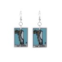 Boucles d'oreilles pendantes pour femmes 9