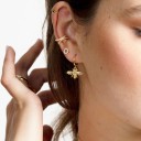 Boucles d'oreilles pendantes pour femmes abeille 4