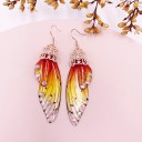 Boucles d'oreilles pendantes pour femmes ailes 16