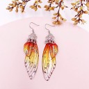 Boucles d'oreilles pendantes pour femmes ailes 24