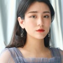 Boucles d'oreilles pendantes pour femmes avec des étoiles 2