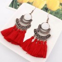 Boucles d'oreilles pendantes pour femmes avec frange G162 13
