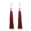 Boucles d'oreilles pendantes pour femmes avec frange G167 9