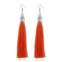 Boucles d'oreilles pendantes pour femmes avec frange G167 14