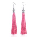 Boucles d'oreilles pendantes pour femmes avec frange G167 6