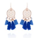 Boucles d'oreilles pendantes pour femmes avec frange G442 10