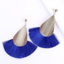 Boucles d'oreilles pendantes pour femmes avec frange G580 29