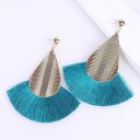 Boucles d'oreilles pendantes pour femmes avec frange G580 31