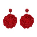 Boucles d'oreilles pendantes pour femmes avec frange G736 17