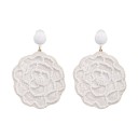 Boucles d'oreilles pendantes pour femmes avec frange G736 18