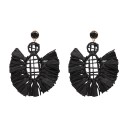 Boucles d'oreilles pendantes pour femmes avec frange G736 4